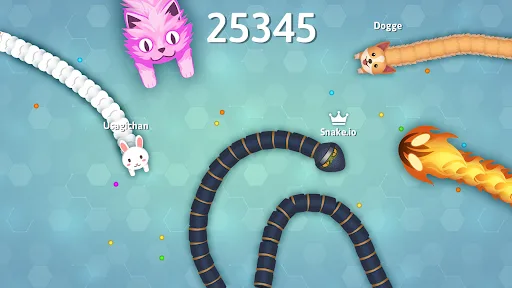 Snake.io Schlangen-.io-Spiele screenshot 1